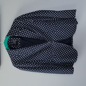 The Limited Blue Polka-dot blazer size xs